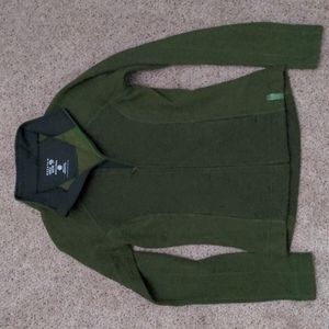 Mountain Hardware Women's Dark Green XS Zip Up Jacket